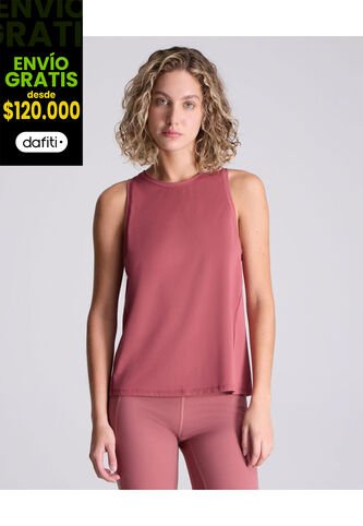 Camiseta Para Mujer Manga Sisa Color Vino Marca Atmos #31090162 Atmos