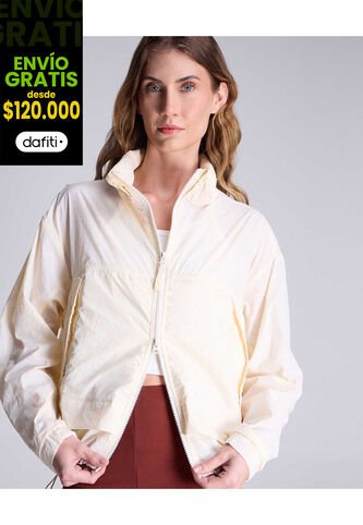 Chaqueta Para Mujer  Color Beige Marca Atmos #31080016 Atmos