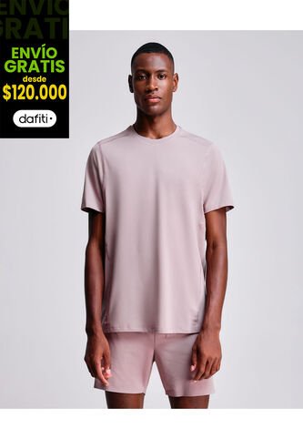 Camiseta Para Hombre Manga Corta Color Lila Marca Atmos #32090139 Atmos