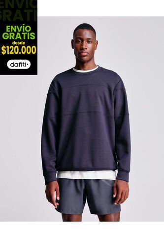 Buzo Para Hombre Cuello Redondo Color Azul Oscuro Marca Atmos #32060047 Atmos