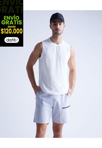 Camiseta Para Hombre Manga Sisa Color Marfil Marca Atmos #32090094 Atmos