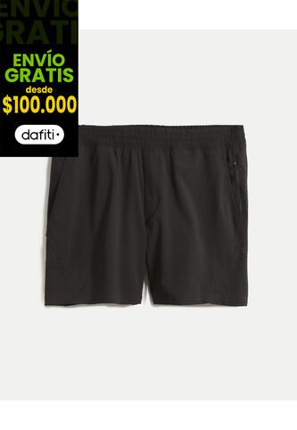 Bermuda Para Hombre Deportiva Corto Color Negro Marca Atmos #32100104 Atmos