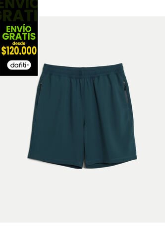 Bermuda  Para Hombre Deportiva Largo Color Verde Marca Atmos #32100178 Atmos