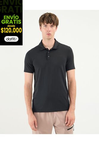 Polo Para Hombre Cuello Maquina Con Bolsillo Color Negro Marca Atmos #32110005 Atmos