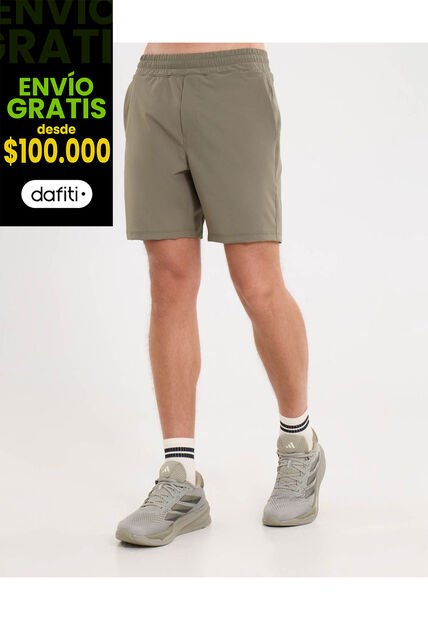 Bermuda Para Hombre Deportiva Largo Color Verde Marca Atmos #32100112