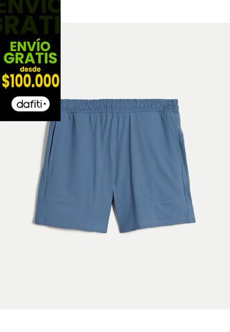 Bermuda Para Hombre Deportiva Corto Color Azul Marca Atmos #32100111 Atmos