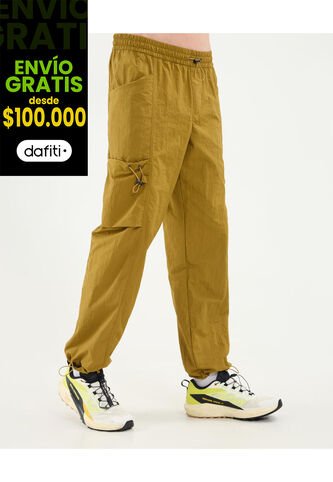 Pantalon Moda Cargo  Para Hombre Camel Atmos Atmos
