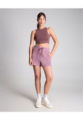 Camiseta Para Mujer Manga Sisa Color Vino Marca Atmos #31090145