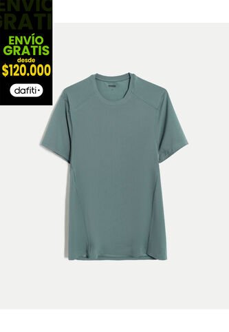 Camiseta  Para Hombre Manga Corta Cuello Redondo Color Verde Marca Atmos #32090296 Atmos