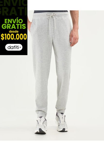 Jogger Básico  Para Hombre Gris Atmos