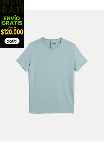 Camiseta  Para Hombre Manga Corta Cuello Redondo Color Verde Marca Atmos #32090298 Atmos