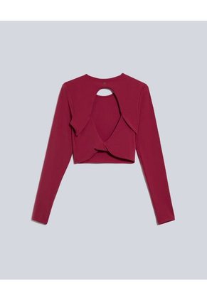 Camiseta Para Mujer Manga Larga Color Fucsia Marca Atmos #31090148