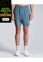 Bermuda Para Hombre Deportiva Largo Color Verde Pastel Marca Atmos #32100078 de Atmos