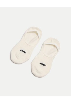 Pack X3 Medias Baleta X3 Para Mujer Crema Atmos