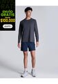 Short Running Alpha  Para Hombre Azul Atmos de Atmos