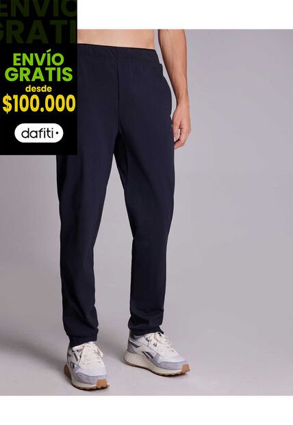 Pantalón Deportivo Básico Tipo Jogger  Para Hombre Negro Atmos
