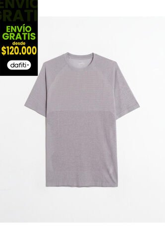 Camiseta  Para Hombre Manga Corta Cuello Redondo Color Gris Marca Atmos #32090286 Atmos