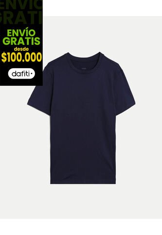 Camiseta Training Comfort Ligera  Para Hombre Azul Atmos Atmos