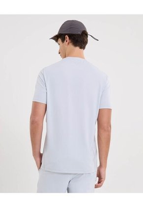 Camiseta Deportiva Manga Corta Regular Fit  Para Hombre Crudo Atmos