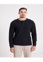 Camiseta  Para Hombre Manga Larga Cuello Redondo Color Negro Marca Atmos #32090254 de Atmos