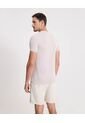 Camiseta Para Hombre Manga Corta Cuello Redondo Color Beige Marca Atmos #32090272 de Atmos