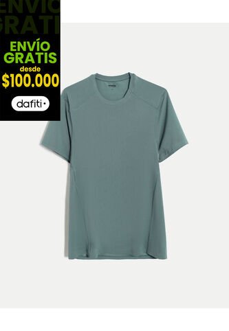 Camiseta  Para Hombre Manga Corta Cuello Redondo Color Verde Marca Atmos #32090296 Atmos
