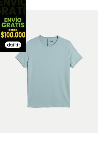 Camiseta  Para Hombre Manga Corta Cuello Redondo Color Verde Marca Atmos #32090298 Atmos