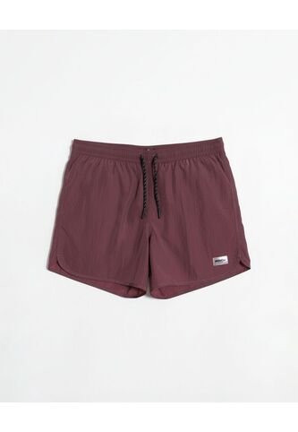 Pantaloneta  Para Hombre  Color Vino Marca Atmos #32280026 Atmos