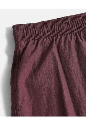 Pantaloneta De Baño Con Cordón  Para Hombre Vino Atmos