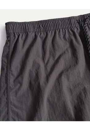 Pantaloneta De Baño Con Cordón  Para Hombre Negro Atmos