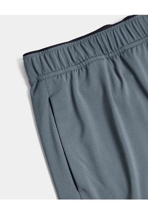 Short Training Corto Con Biker Interno  Para Hombre Gris Atmos