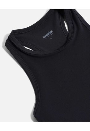 Camiseta Para Mujer Manga Sisa Tank Top Color Negro Marca Atmos #31090334