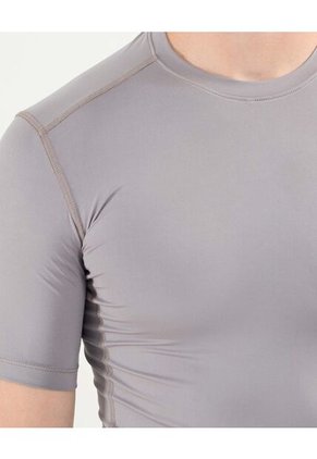 Camiseta Para Hombre Manga Corta Cuello Redondo Color Gris Marca Atmos #32090195