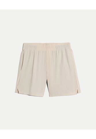 Bermuda Para Hombre Biker Interno Largo Color Crema Marca Atmos #32100147 Atmos