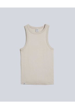 Camiseta Para Mujer Manga Sisa Color Beige Marca Atmos #31090171