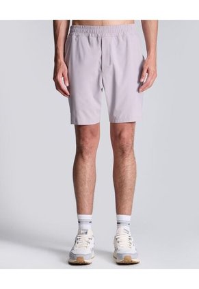 Bermuda Para Hombre Deportiva Largo Color Gris Claro Marca Atmos #32100092