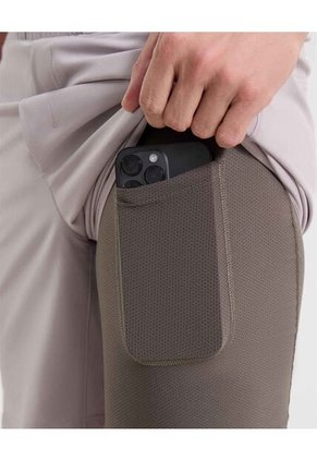 Bermuda Para Hombre Deportiva Largo Color Gris Claro Marca Atmos #32100092