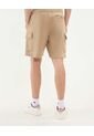 Bermuda Para Hombre Cargo Color Beige Marca Atmos #32100097 de Atmos