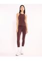 Leggins Core Control Aerius Skin  Para Mujer Café Atmos de Atmos