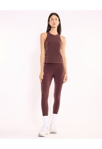 Leggins Core Control Aerius Skin  Para Mujer Café Atmos Atmos