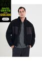 Chaqueta Ovejera  Para Hombre Negro Atmos de Atmos