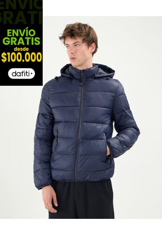 Chaqueta Acolchada  Para Hombre Azul Atmos Atmos