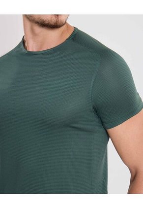 Camiseta Para Hombre Manga Corta Cuello Redondo Color Verde Marca Atmos #32090257