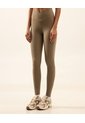 Leggins Pretina Cruzada Aerius Skin  Para Mujer Mocca Atmos de Atmos