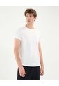 Camiseta Deportiva Texturizada  Para Hombre Hueso Atmos de Atmos