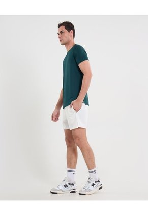 Camiseta Deportiva Texturizada  Para Hombre Verde Atmos