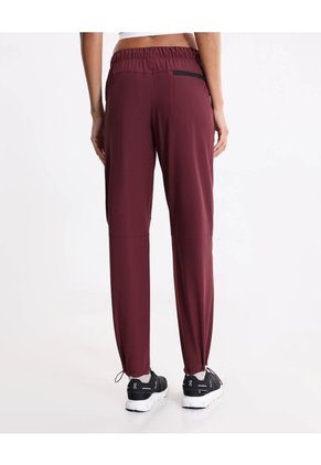 Pantalón Outdoor Básico Para Mujer  Deportiva  Color Vino Marca Atmos