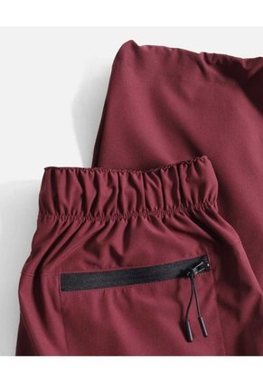 Pantalón Outdoor Básico Para Mujer  Deportiva  Color Vino Marca Atmos