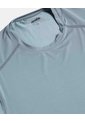 Camiseta Deportiva Manga Corta Regular Fit  Para Hombre Azul Atmos de Atmos