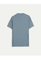 Camiseta Deportiva Manga Corta Regular Fit  Para Hombre Azul Atmos de Atmos